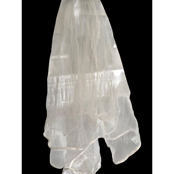 Bride Robe Veil Fanny Pack & Sequin Tote Bag Set Bachel0rette Party Wedding - Picture 14 of 16